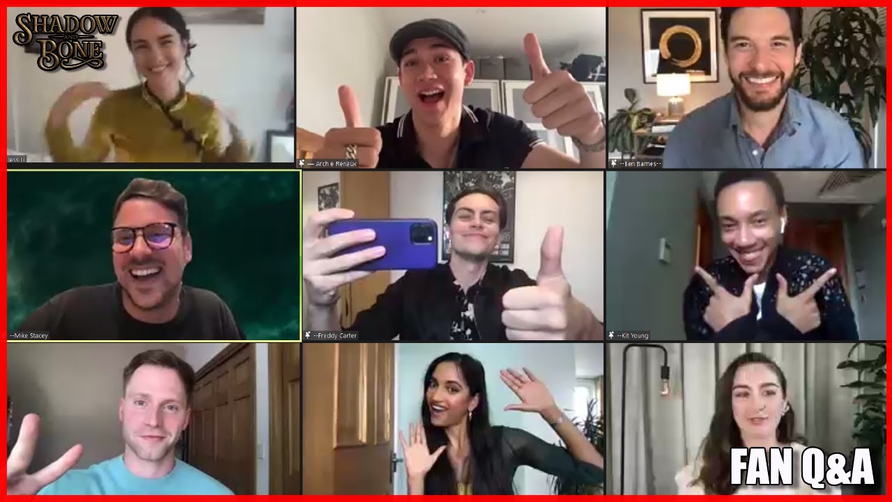 Shadow & Bone Cast & Creatives Q&A Virtual MEET & GREET | Fan Group A