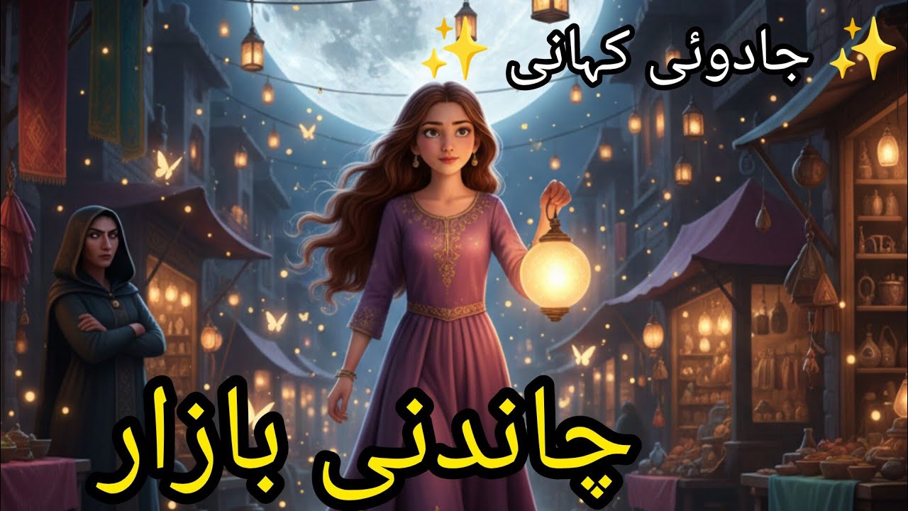 چاندنی بازار 🌙 | جادوئی پریوں کی کہانی | Magical Fairy Tale Story | Hindi Urdu