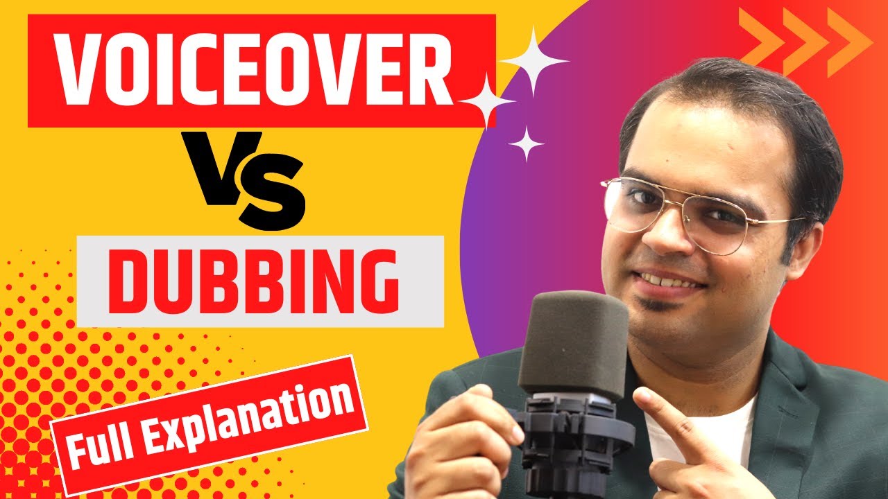 Voice Over Vs Dubbing | Difference Between Voice Over And Dubbing [Ep 5]