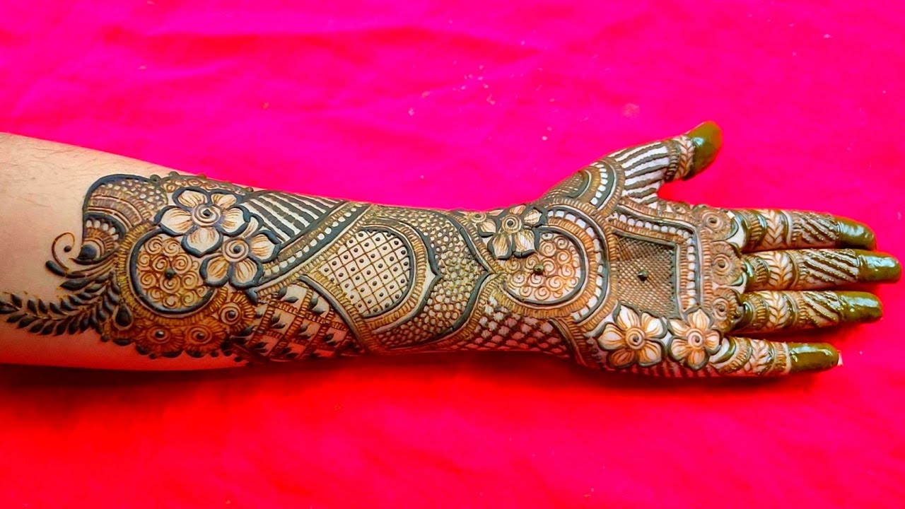 Bridal mehndi design || Full hand mehndi design || Gorgeous mehndi design