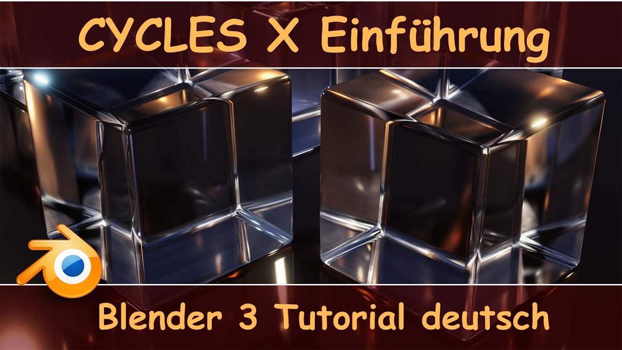 Cycles X Einführung | Max / Min Samples | Noise Threshold | Time Limit | Blender 3 Tutorial deutsch