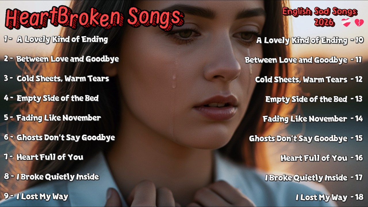 Top English Sad Songs 2026🔥🎧| English Songs 2026  | Heal Your Heart | 4K
