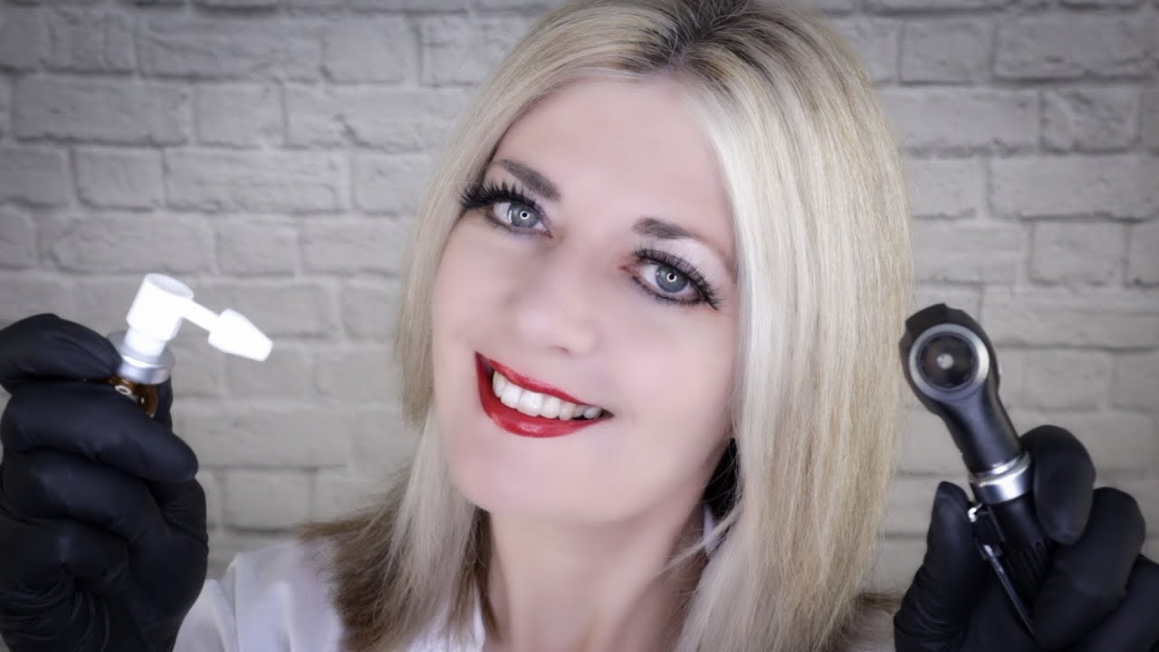 ASMR Ear Exam and Ear Infection Treatment - Intense and Tingly Ear Attention by Doctor