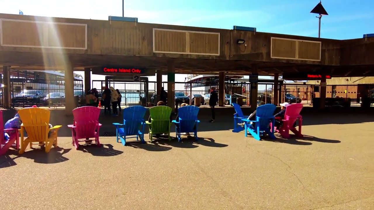 Jack Layton Ferry Terminal / Queens Quay /  Toronto / April 2023