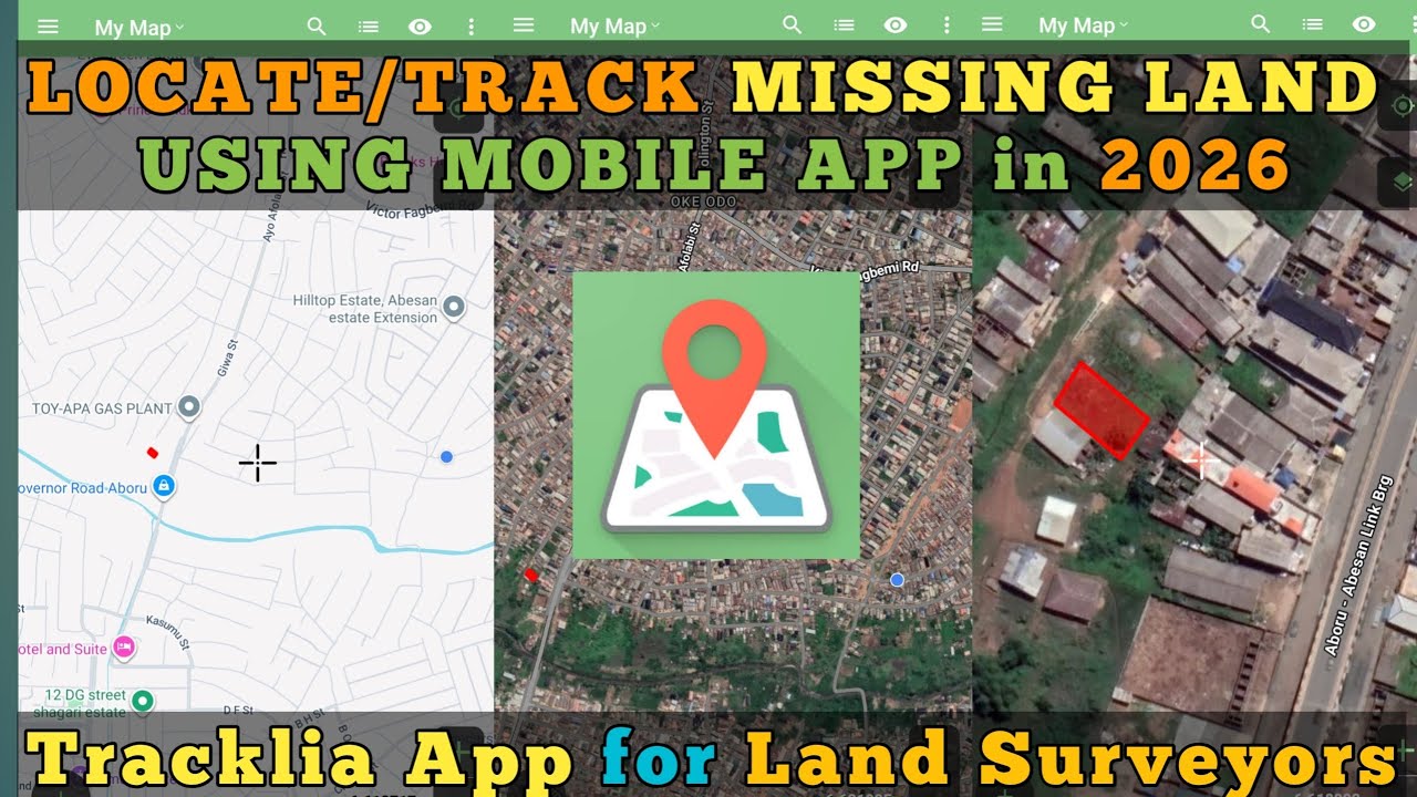 How to do Land Surveys with Tracklia Mobile App in 2026 || Free Mobile Survey App for Surveyors
