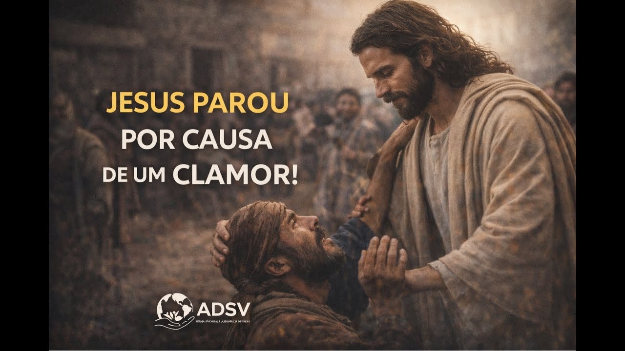 JESUS PAROU POR CAUSA DE UM CLAMOR!