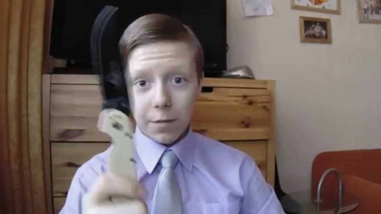 Первое видео на канале - первый нож на кармане