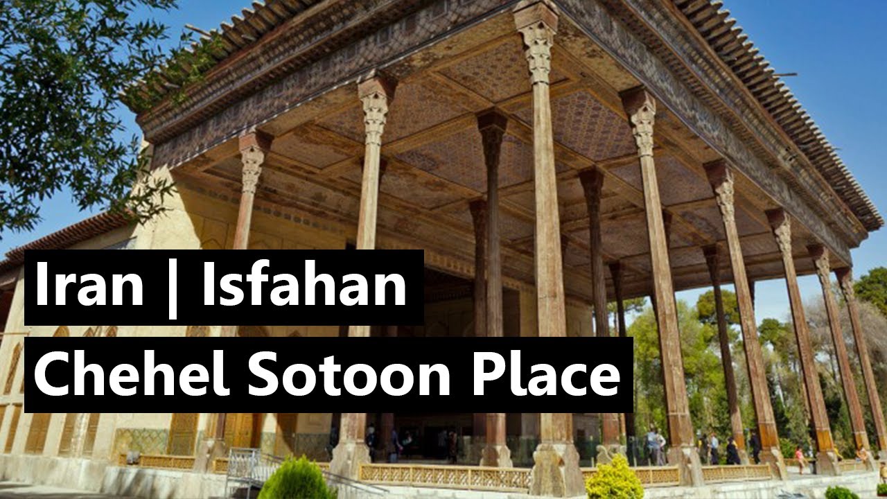 Walking on Isfahan | Chehel Sotoon Palace | Isfahan city 👌👌👌