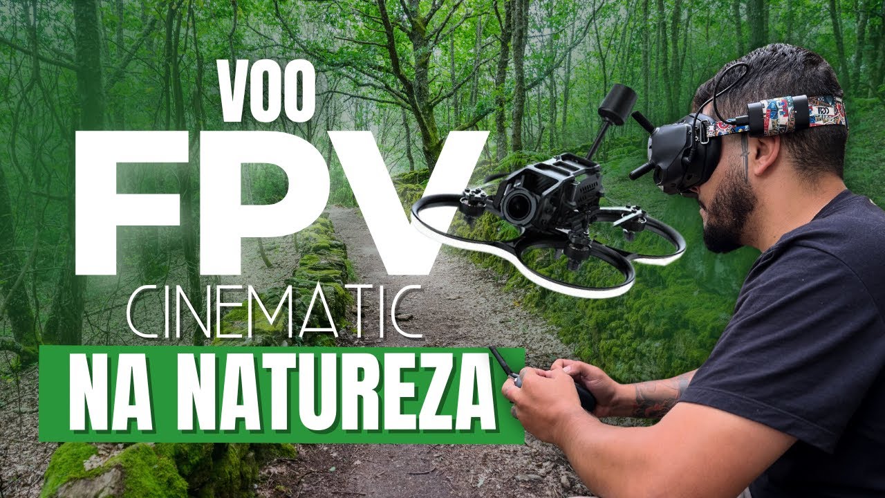 DRONE FPV | 3 Voos Comentados Explorando a Natureza | Teste de ND + Velocidade Máxima Pavo 20 Dji o3