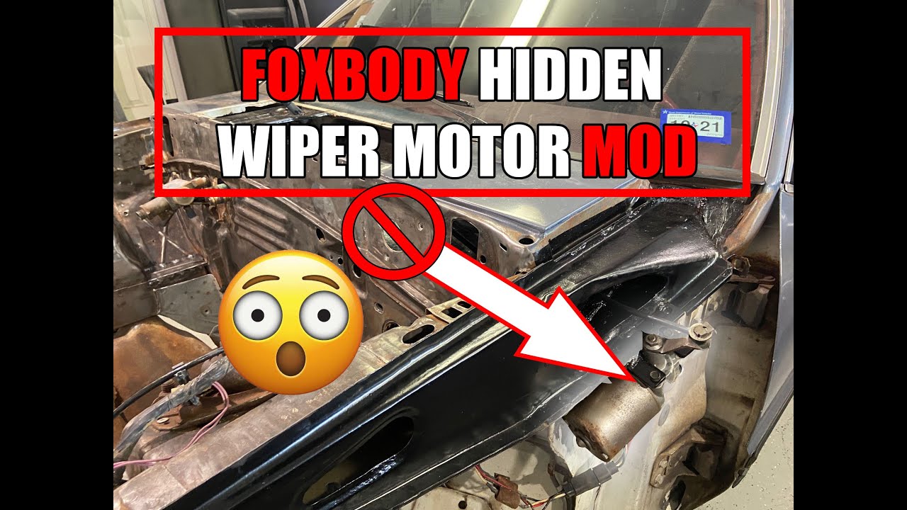 Foxbody — Скрытый моторчик стеклоочистителя — Эпизод 17