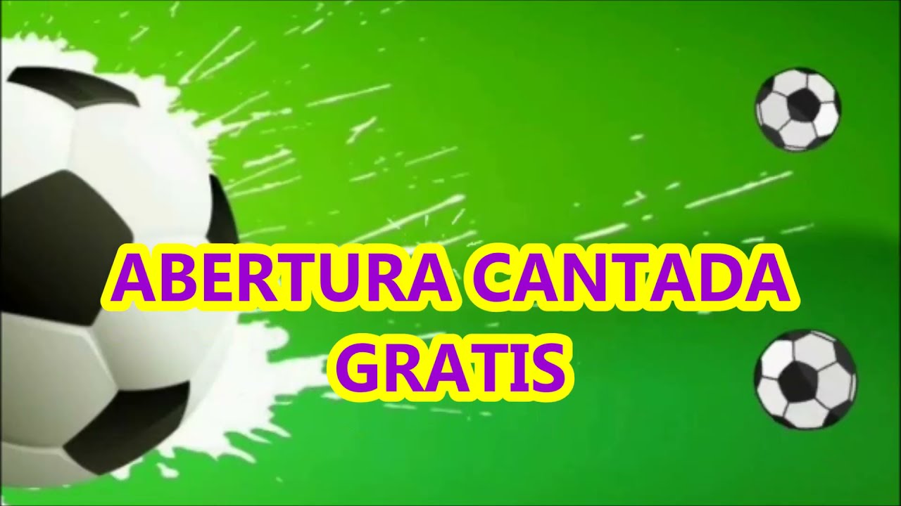 VINHETA CANTADA GRATIS .ABERTURA FUTEBOL  RADIOS. WEBRADIOS PROGRAMAS. LINK P/BAIXAR NA DESCRIÇAO