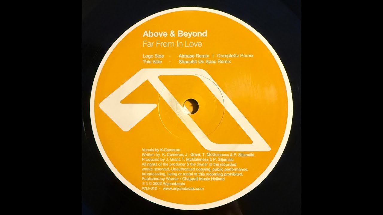 Above & Beyond - Far From In Love (Airbase Remix) 2003