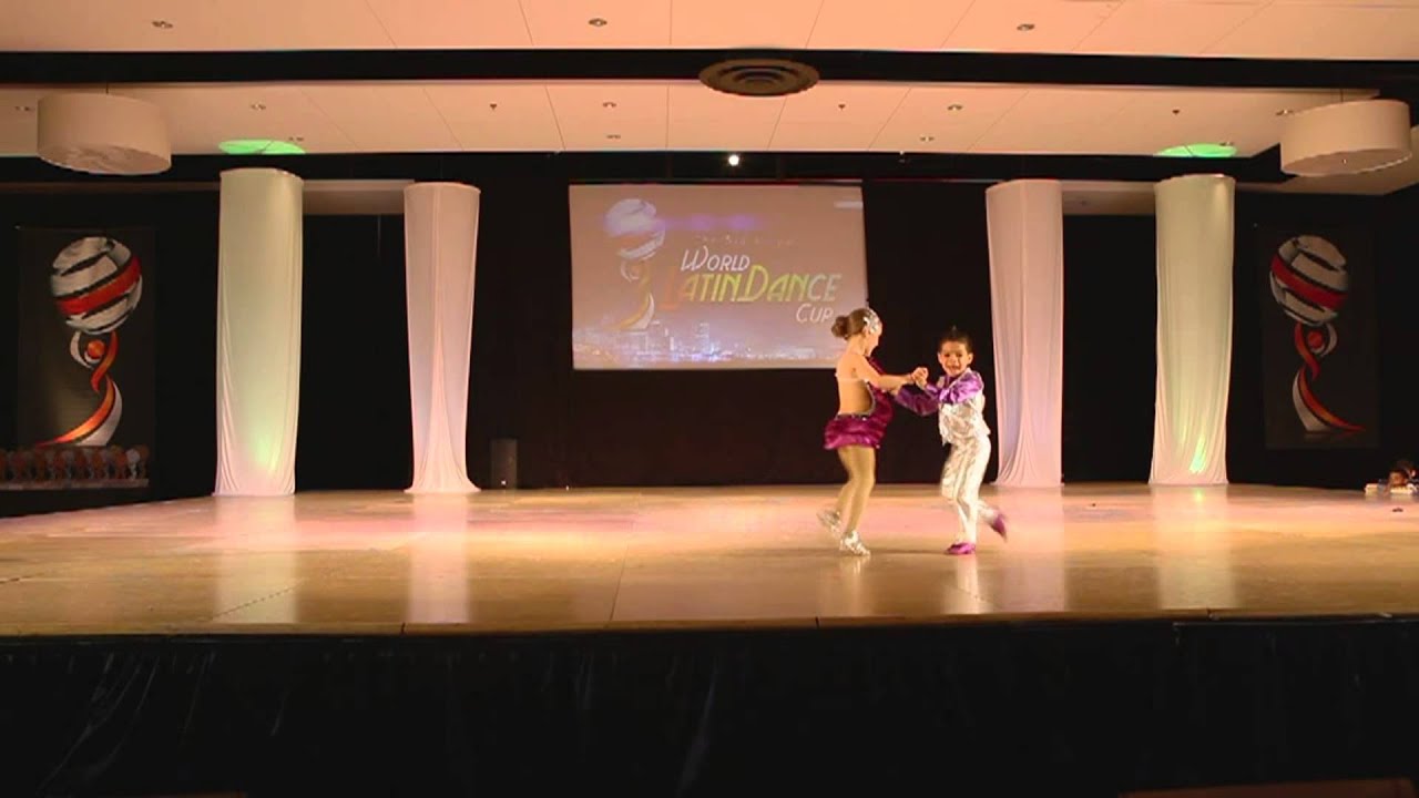 Kevin Tellez & Nicole Valero / Colombia-New Jersey - World Latin Dance Cup 2012 Children Couple 3rd