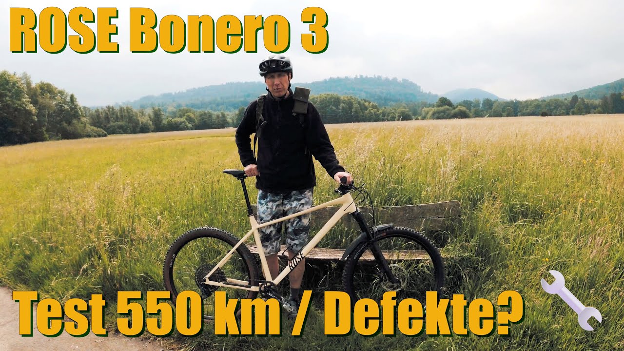 ROSE Bonero 3 Trail Hardtail Mountainbike - Defekte? Umbauten? Erfahrung nach 550 Kilometern