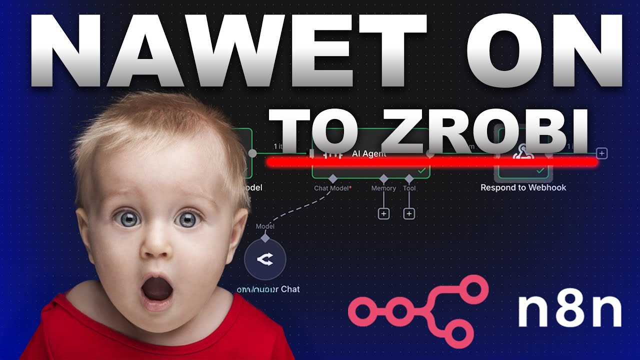 NAWET DZIECKO DODA AGENTA GŁOSOWEGO DO N8N! (n8n, no code)