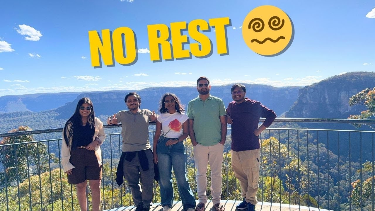 Landed in Sydney 🇦🇺 → Straight to Blue Mountains | Crazy First Day 😮‍💨