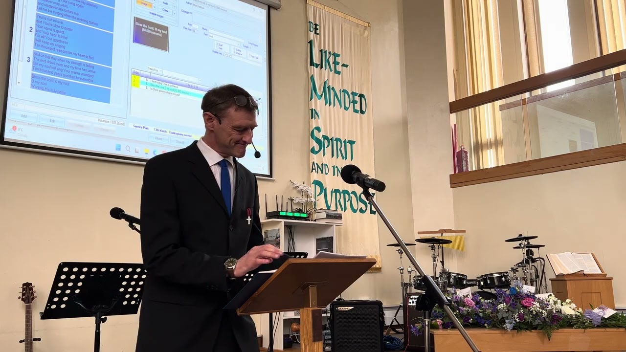 Thanksgiving service for Paul Barnfield 