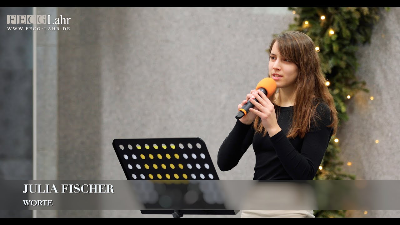 Worte. Julia Fischer