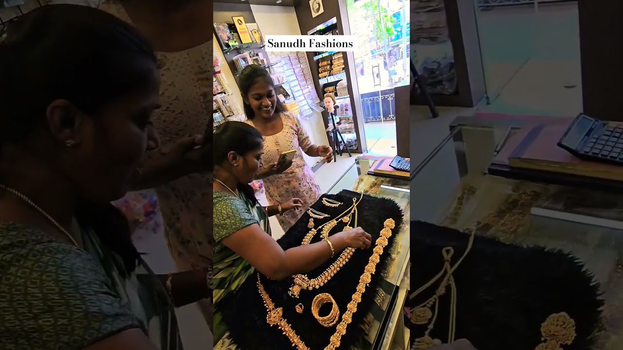 Rental Jewellery Showroom in Hope College Road Coimbatore @sanudhfashions