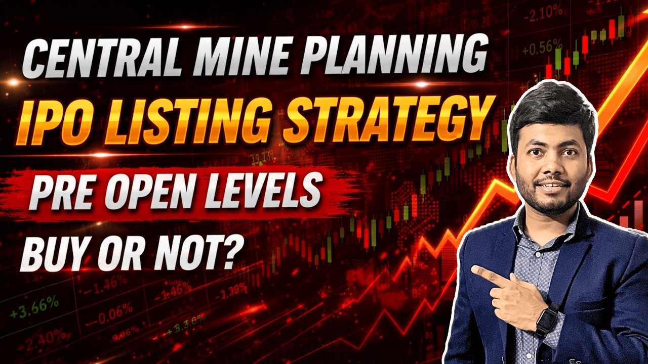 Central Mine Planning IPO Listing Strategy | Pre Open Levels | Buy or Not?