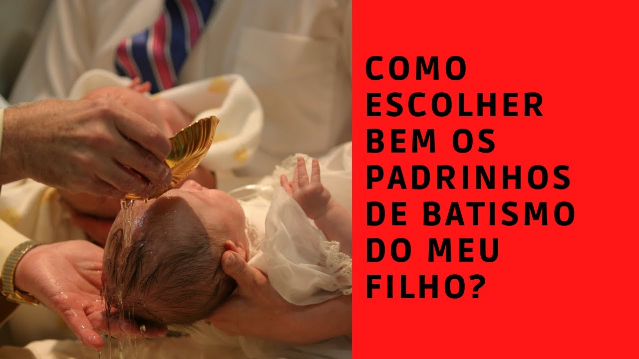 Como escolher bem os padrinhos de batismo do meu filho?