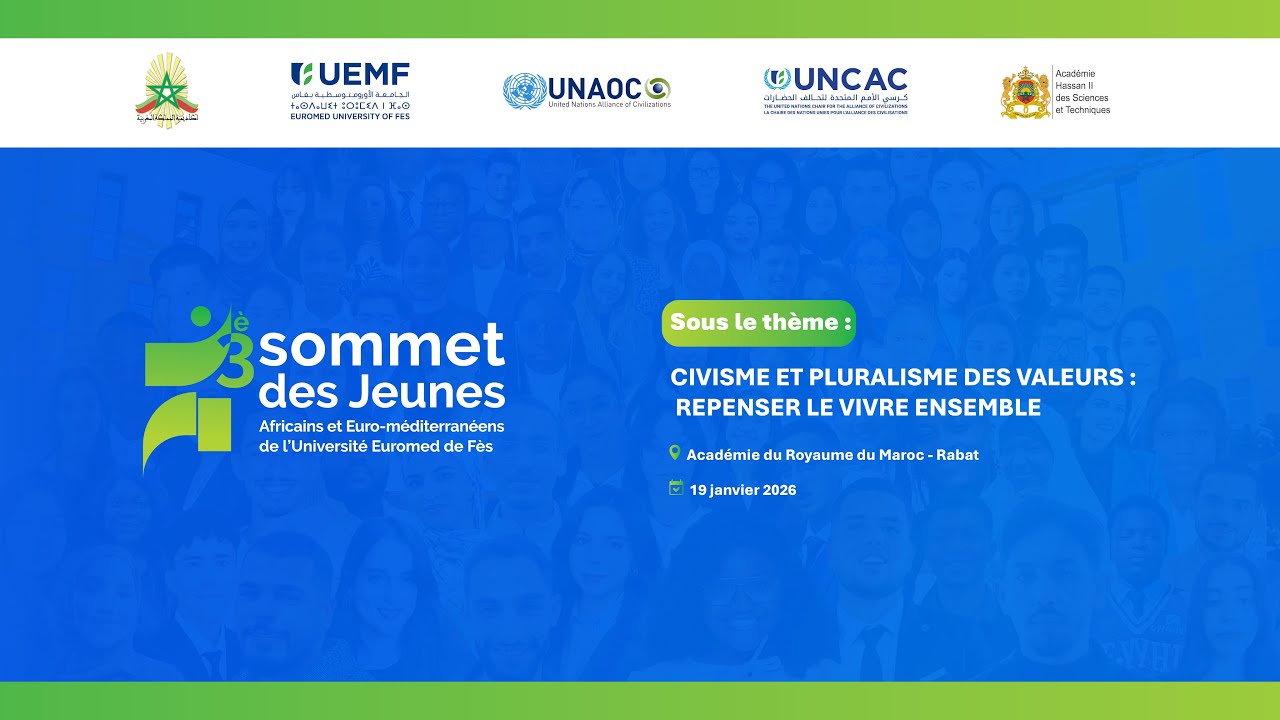 3rd African & Euro-Mediterranean Youth Summit | Civism & Pluralism of Values