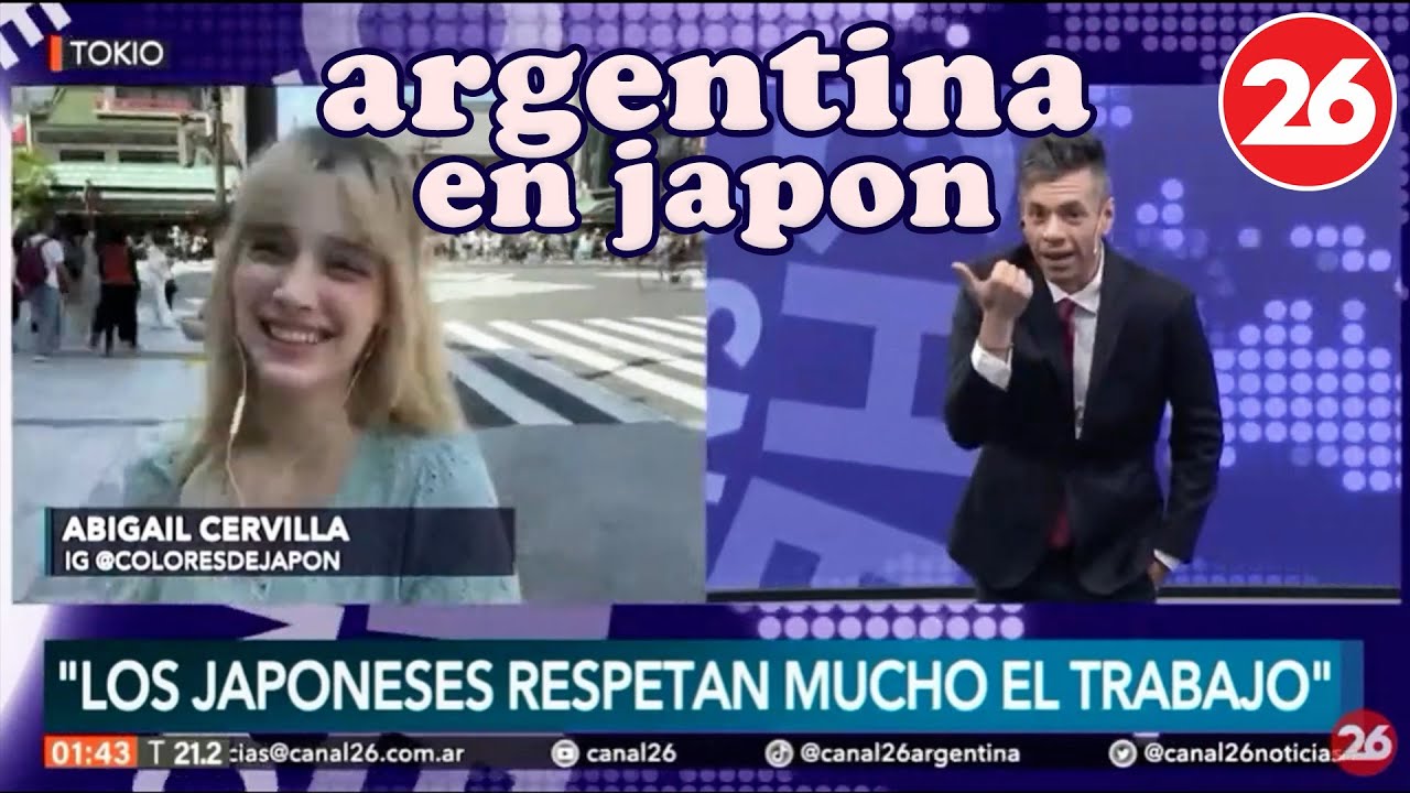 ENTREVISTA #Trasnoche26 🎌 ColoresDeJapon / Abigail Cervilla en CANAL 26, Sábado 29 de Abril 2023
