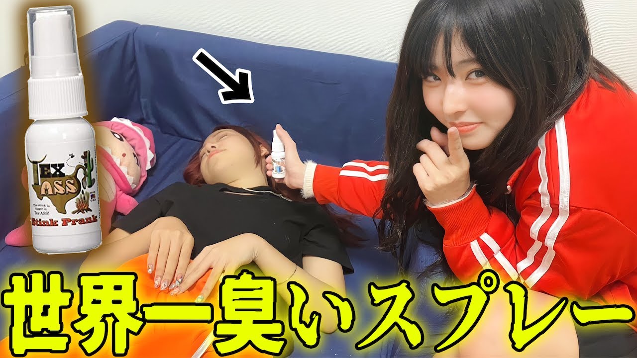 寝てるメンバーにうんこスプレードッキリ仕掛けたら地獄すぎた…