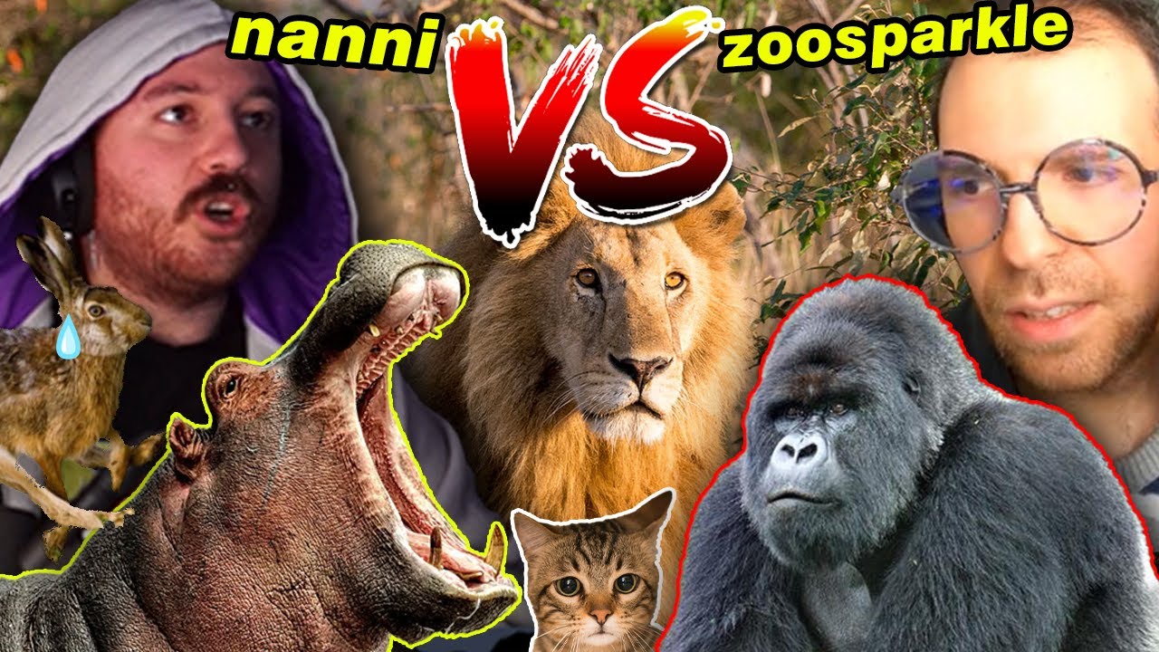 La CHAMPIONS LEAGUE degli ANIMALI più FORTI di Nanni e ZOOSPARKLE