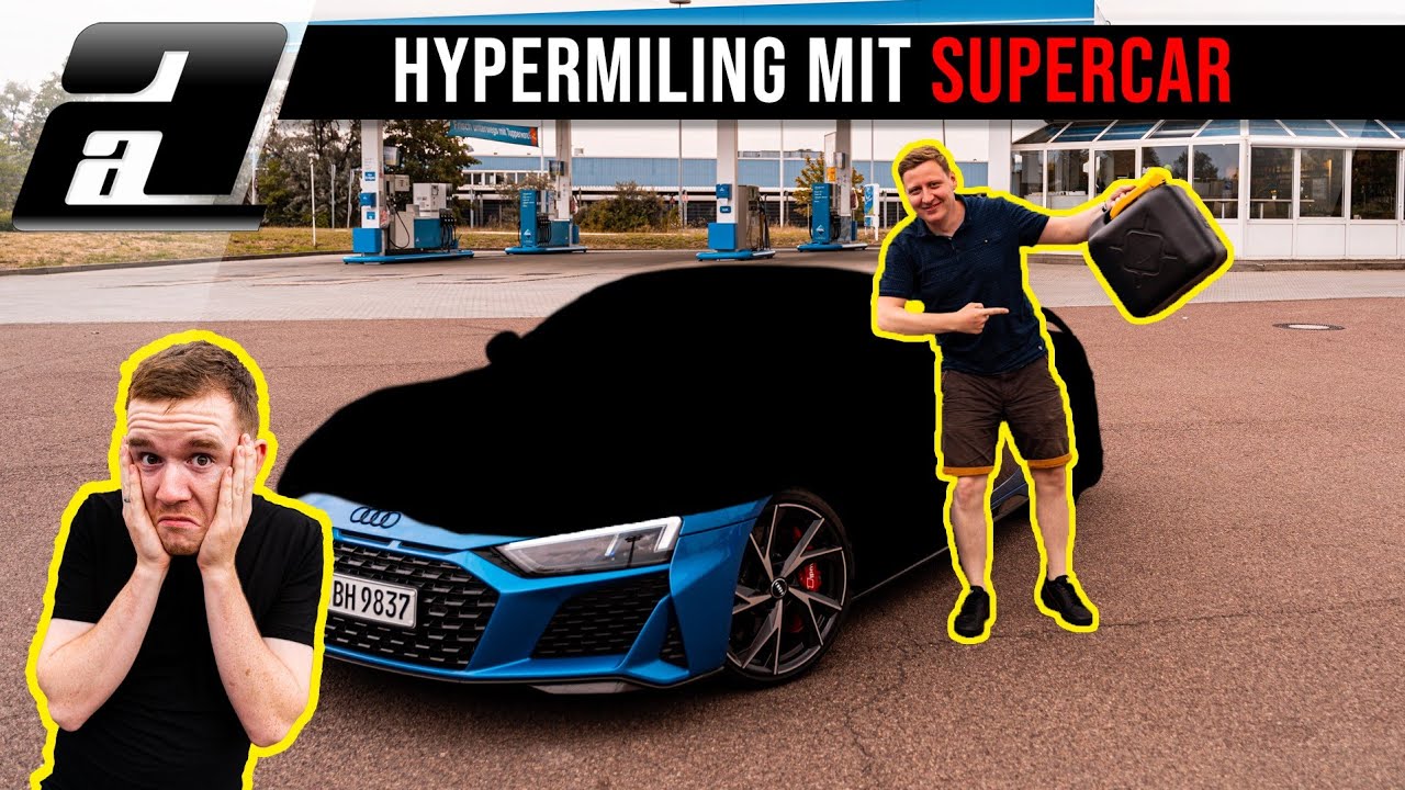ÜBER 1000km mit EINEM Tank im V10 Sportwagen?! | HYPERMILING extrem feat. @NEWTONMETER