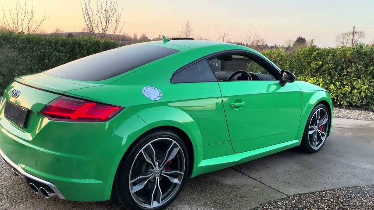 2016/66 Audi TTS S-Tronic Quattro Exclusive Audi Viper Green for sale walk round video