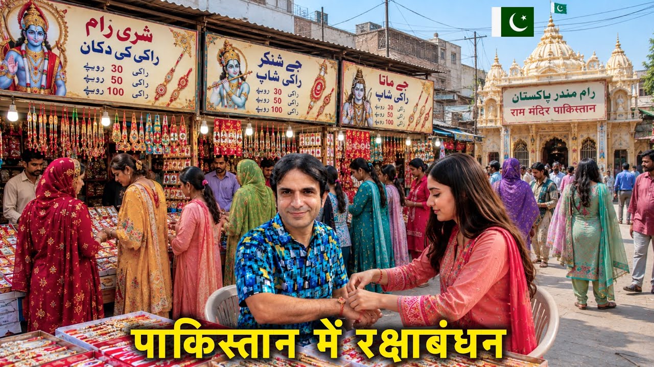 Raksha Bandhan in Pakistan | How Sindhi Hindus Celebrate Rakhi in Sindh 