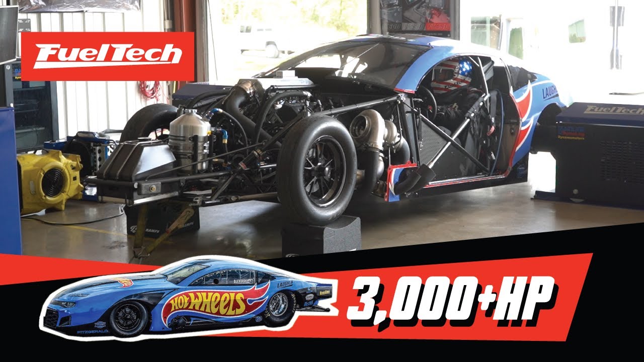 ALEX LAUGHLIN laying down some POWER on the FuelTech Dyno!