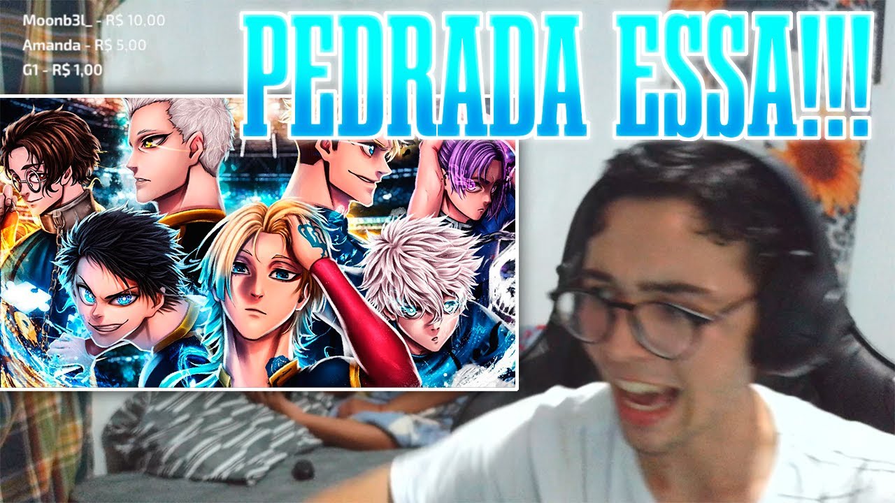 (ABSURDOOO) REACT ♪ Bastard X Manshine City (Blue Lock) | Liga Neo Egoísta PT 2 | @AniRap