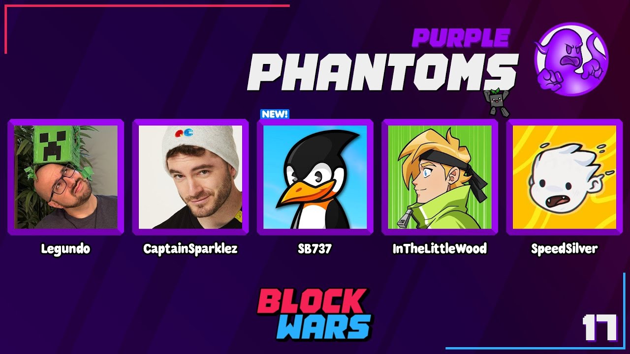 🔴 Block Wars with Legundo, CaptainSparklez, SB737 and SpeedSilver!