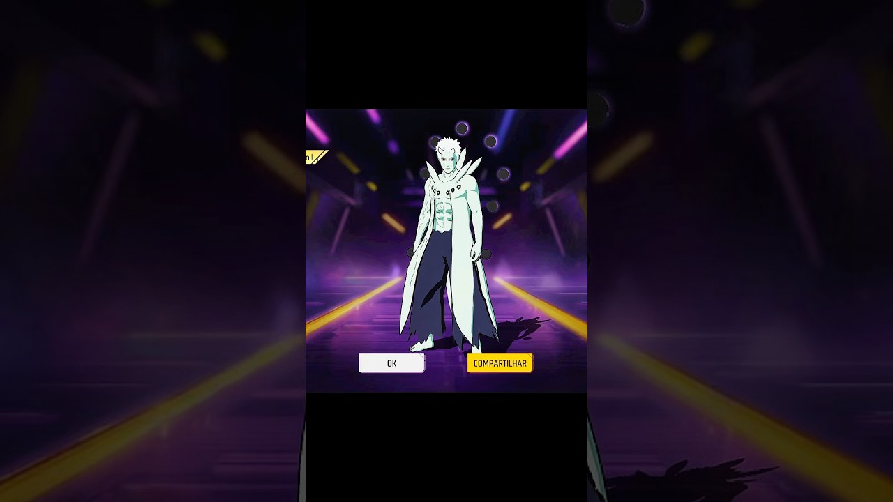 TOKEN ROYALE OBITO. #freefire #obito #garena #skin #freefireoficial