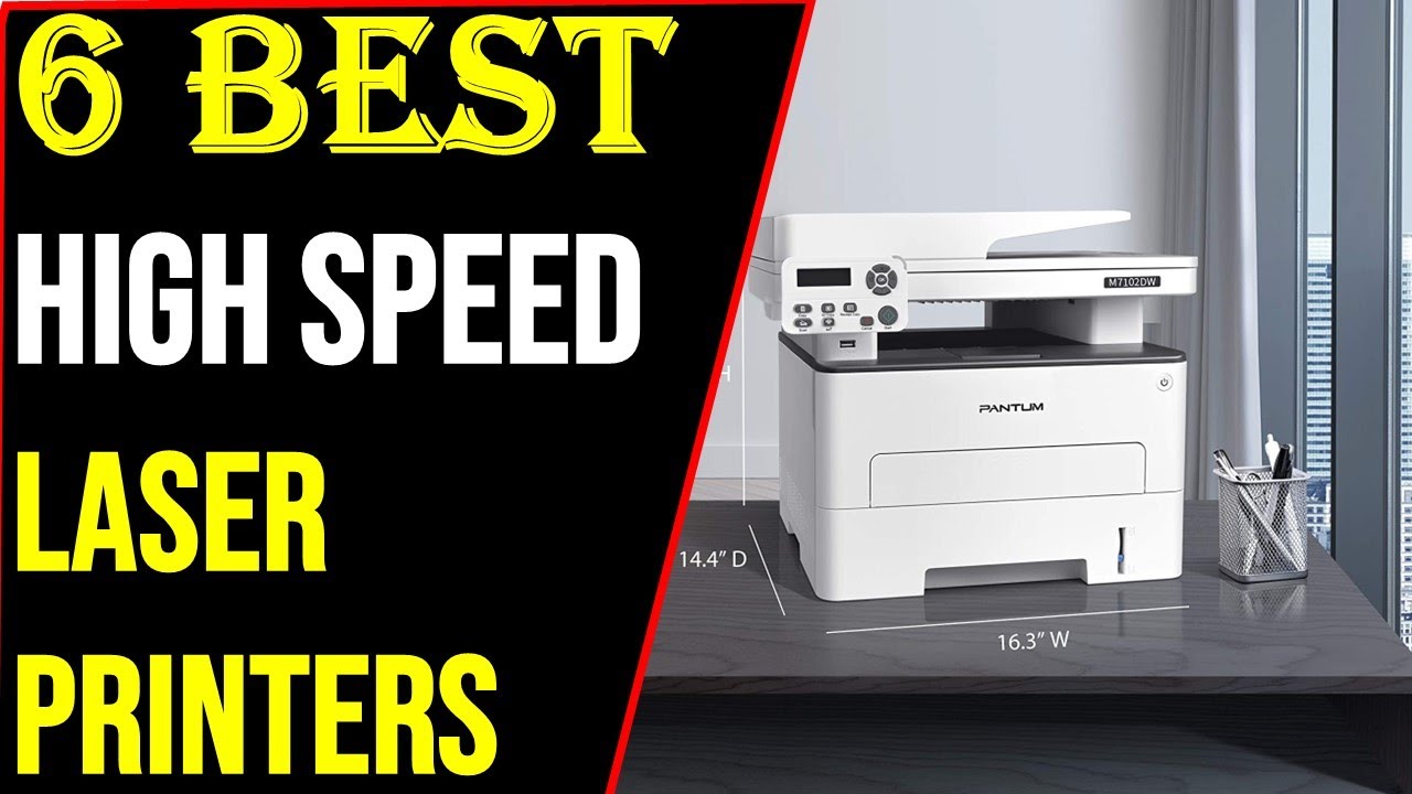✅Top 6 Best High Speed Laser Printers 2024-high speed inkjet printer
