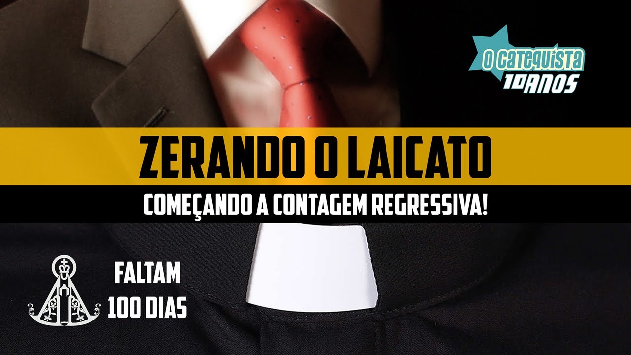 Contagem regressiva para a minha ordenação - ZERANDO O LAICATO!