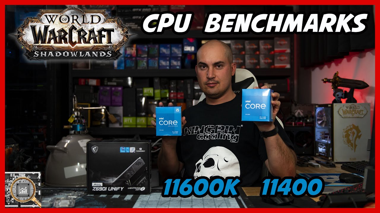 Intel 11th Gen 11600K and 11400 tested in WoW Shadowlands: Overclock and Ram Scaling