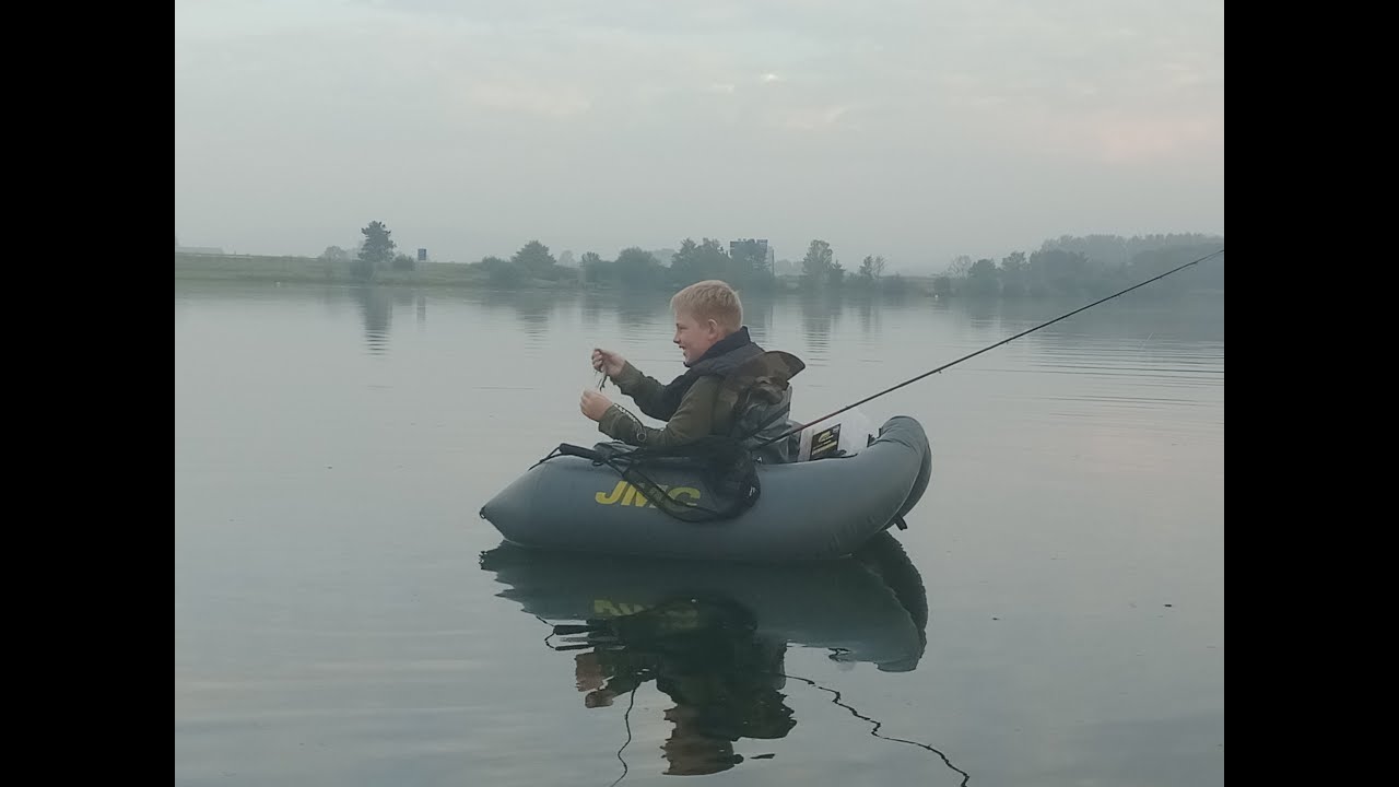 pêche rivière (en float tube ) partie 1
