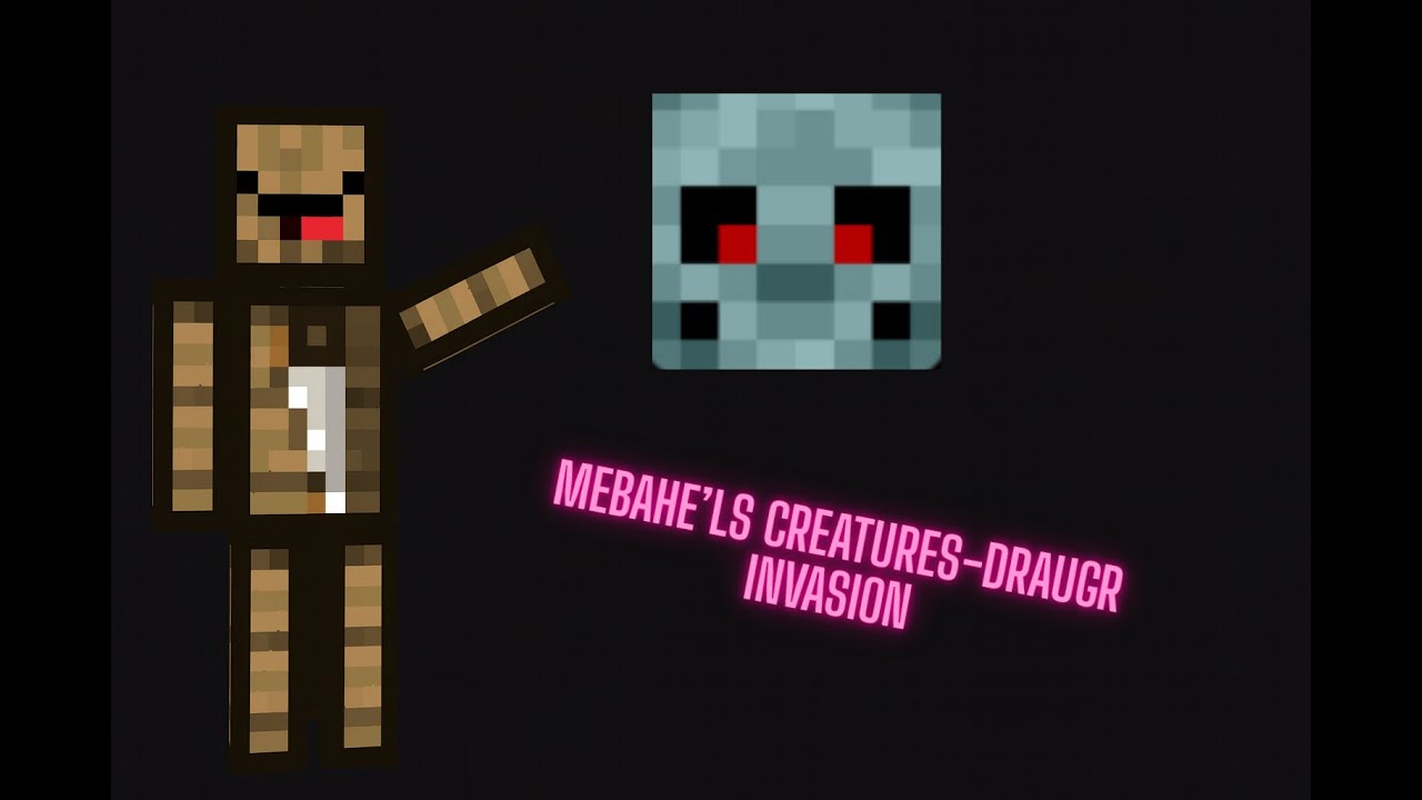 Minecraft Modvorstellung (Mebahe'ls Creatures-Draugr Invasion) #minecraft #modvorstellung #deutsch