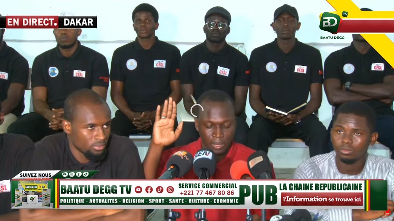 UCAD : Les étudiants répondent au Procureur après le décès de Abdoulaye Ba et bamba cisse Alerte