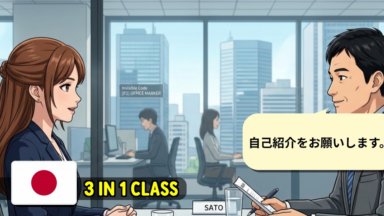 First Interview? 🇯🇵 はじめての面接 (Essential Japanese)