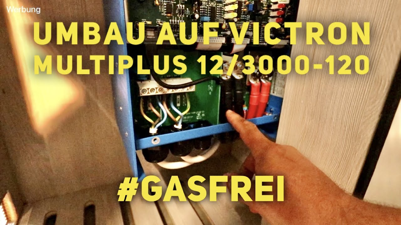 Umbau auf Multiplus 12/3000-120, #gasfrei | Karmann Dexter 560 4x4 | Tino Eggert