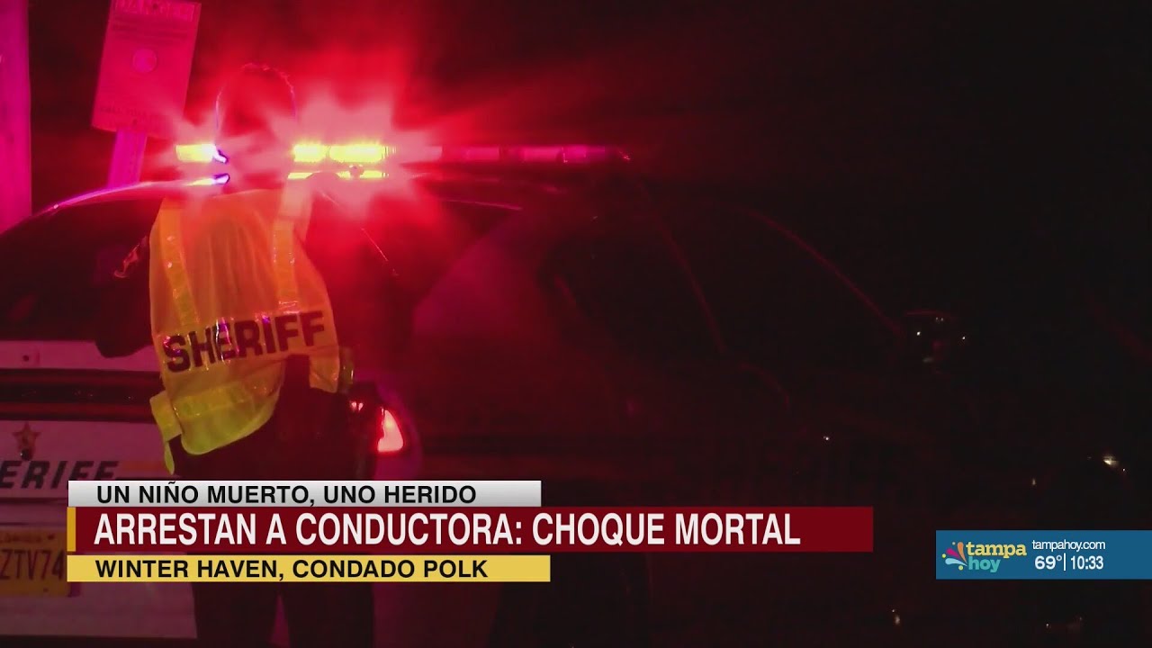 Niño muere y otro queda crítico tras choque y fuga en Polk County | Hallan vehículo en Lake Wales