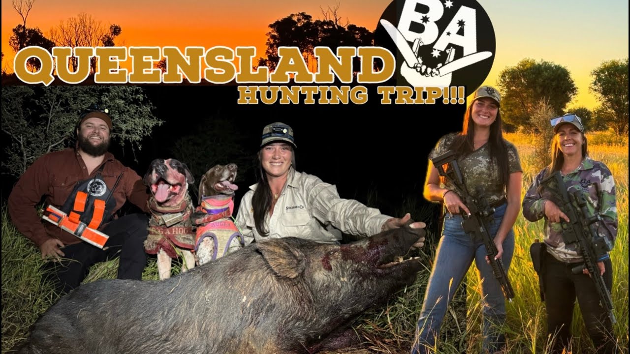 CHASING HOGS IN FAR NORTH QUEENSLAND! GREAT MATES, EPIC PROPERTY & LOTS OF LAUGHS!