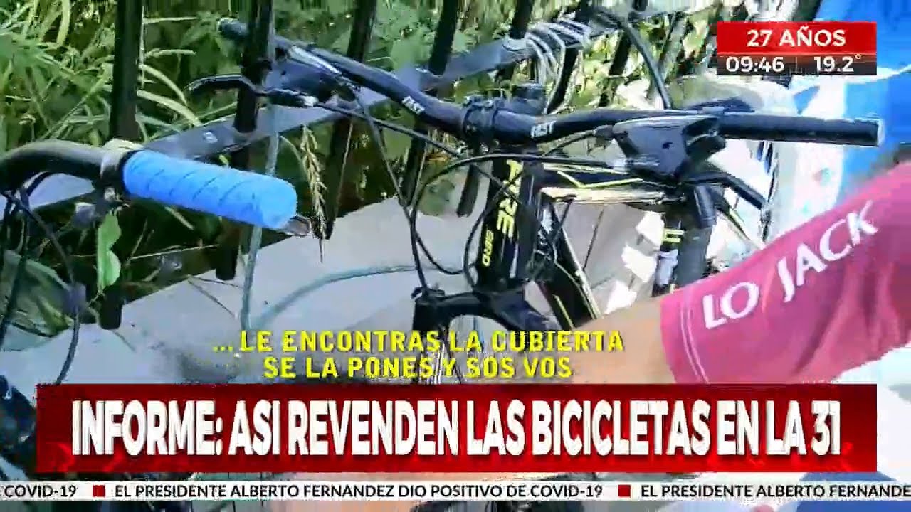 Villa 31: Así revenden las bicicletas robadas