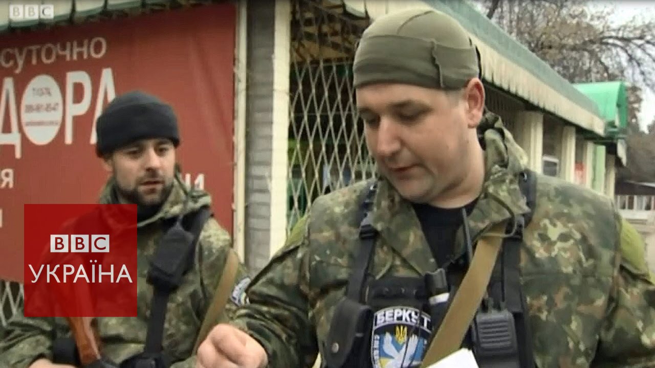 Львівська міліція на вулицях Краматорська