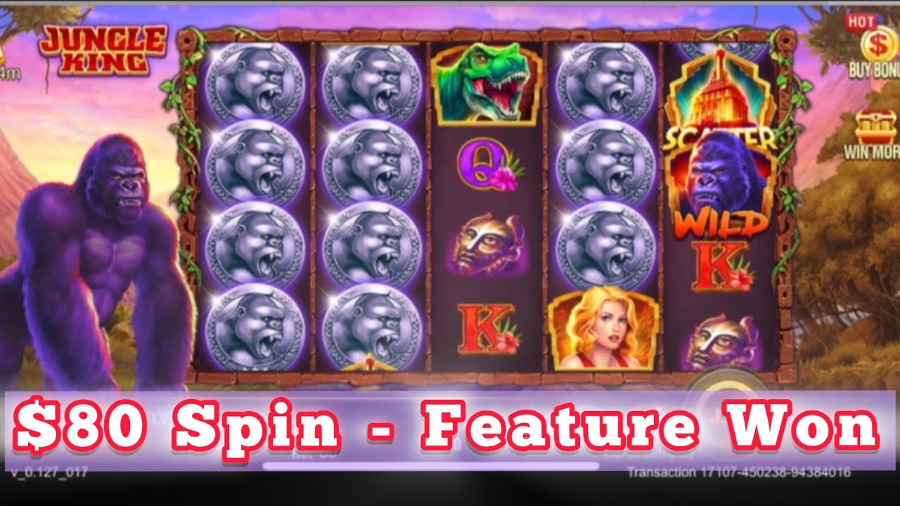 $80 SPIN on JUNGLE KING 🦍 Slot 🎰