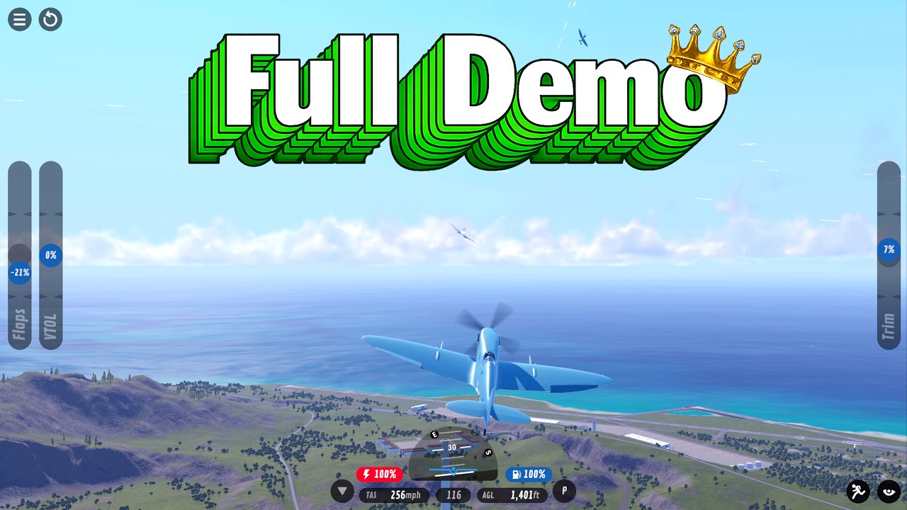 Simple Planes 2 - FULL Demo Gameplay (PC/UHD)